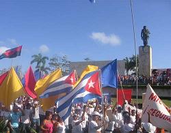 Un Primero de mayo en el centro de Cuba
